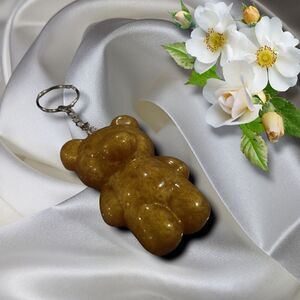 Golden Gummy Bear Keychain(Z225) - Key & Card Holders/Accessorie